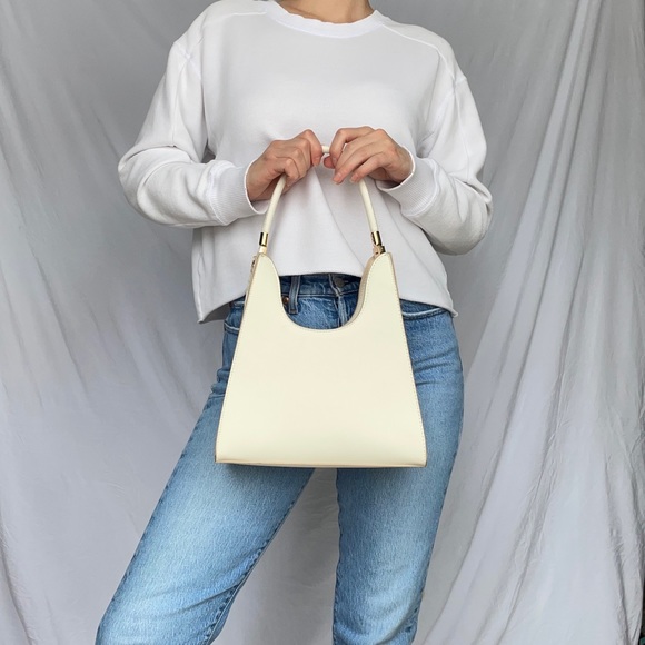 a new day Handbags - 🚨SOLD🚨A New Day white faux leather structured purse
